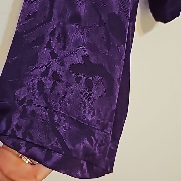 Zara Blouse w/ Jewel / Rhinestone Buttons Sz. S - Picture 4 of 7